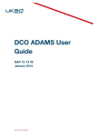 DCO ADAMS User Guide- New Style _2_ - UK Anti