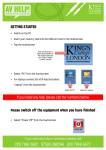 Greenwood AV User Guide