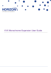 VVX Monochrome Expansion User Guide