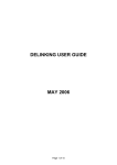 DELINKING USER GUIDE MAY 2006