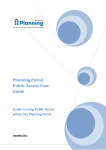 Planning Portal Public Access User Guide (Sept 2015)