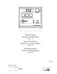 Operators Manual Standard Controller Models - Cole