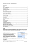 IGT Version 13 User Guide - Organisation Types