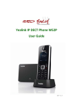Yealink IP DECT Phone W52P User Guide