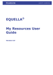 My Resources User Guide