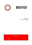 User Guide: - Bond Adapt Developer Connection