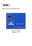 Operators Manual (Manual &ndash; A)