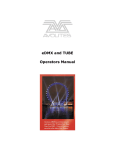 eDMX and TUBE Operators Manual