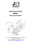 Operators manual BM-21