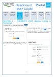 Headcount portal user guide, section 3: Children's data (adding