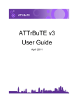 ATTrBuTE v3 User Guide