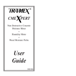 Tramex 141 CMEX User Guide