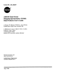 ADEOS Total Ozone Mapping Spectrometer (TOMS) Data Products