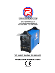 R-Tech Tig320 AC/DC Tig Welder Owners Manual 2014