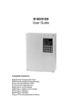 9100/9105 User Guide - Nova Alarms, Dundee