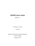 SCNAP5 User's Guide - University of Glasgow