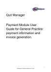 Quit Manager Payment Module User Guide for General Practice