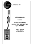 (PCI 5992 USER GUIDE) - Hytec Electronics Ltd