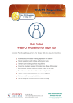 User Guide Web PO Requisition for Sage 200