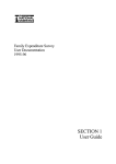 SECTION 1 User Guide