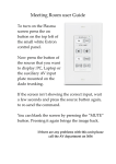 Meeting Room user Guide