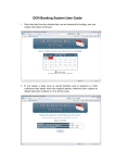 DCN Booking System User Guide