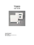 TS800 User guide