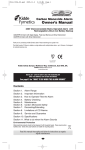 ICO Owners manual - Budget Fire Safety