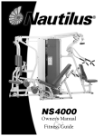 NS 4000 Owners Manual - Nautilus Support