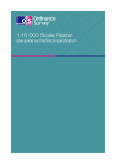 1:10 000 Scale Raster user guide and technical specification