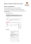Bangor University Talentlink User Guide