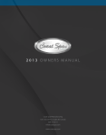 2013 OWNERS MANUAL