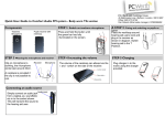 Quick User Guide -Body worn TA version