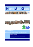 Home User Guide - Apperley Houses