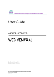 User Guide WEB CENTRAL - University of Edinburgh