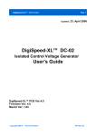 DigiSpeed-XL™ DC-02 User's Guide