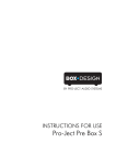 USER GUIDE - Box Design by Pro