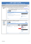 User guide - completing an e