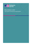 Boundary-Line user guide and technical specification