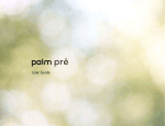 Palm Pre User Guide