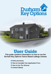 User Guide - East Durham Homes