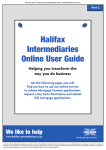 Halifax Intermediaries Online User Guide