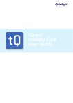 tQuest Primary Care User Guide