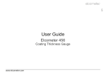 User Guide - Elcometer