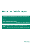 Pianola Member User Guide including P+