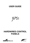 USER GUIDE HARDWIRED CONTROL PANELS