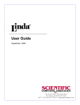 User Guide - Scientific Computing Associates