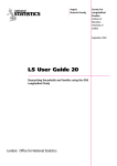 LS User Guide 20 - University College London