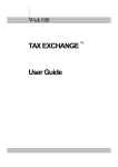 TAX EXCHANGE User Guide - Forbes Computer Systems