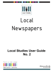 Local Studies User Guide No. 2